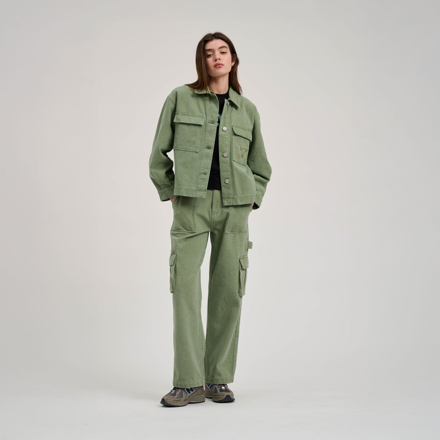 santa-cruz-skateboards-workers-cargo-pant-donna-pantalone-cargo-in-canvas-di-cot image 6
