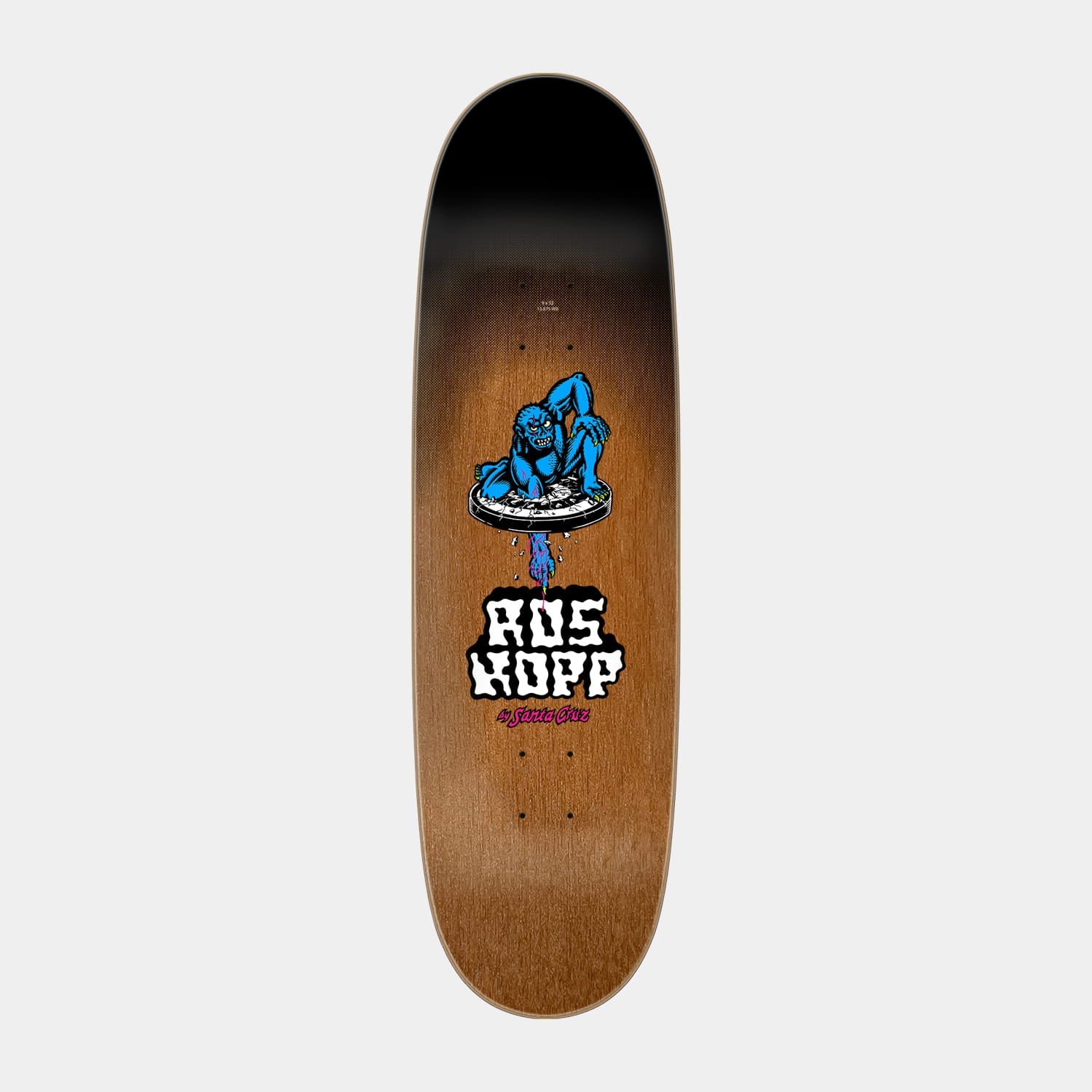 santa-cruz-skateboards-roskopp-screaming-arm-pro-deck-9-00in-x-31-998in image 2