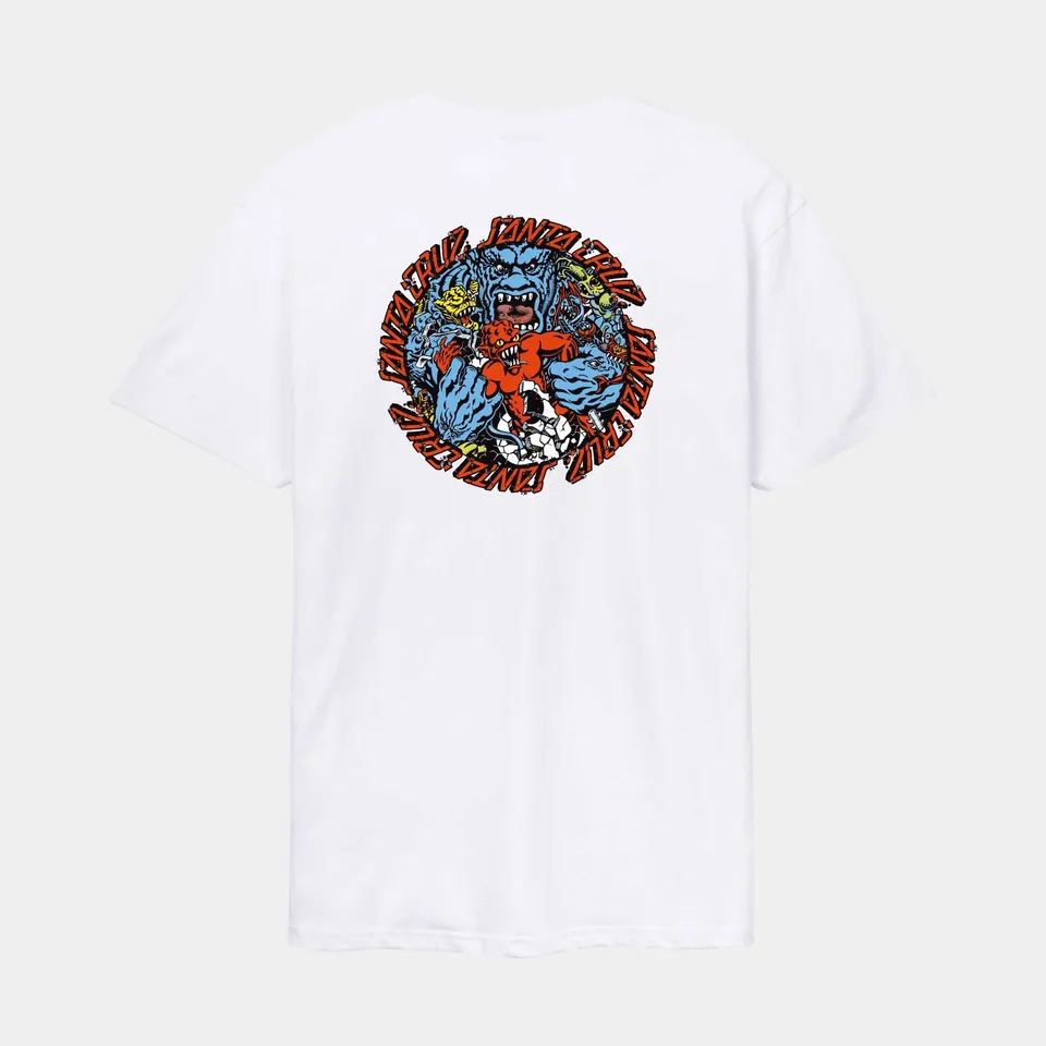 santa-cruz-skateboards-roskopp-monster-strip-t-shirt-uomo image 1