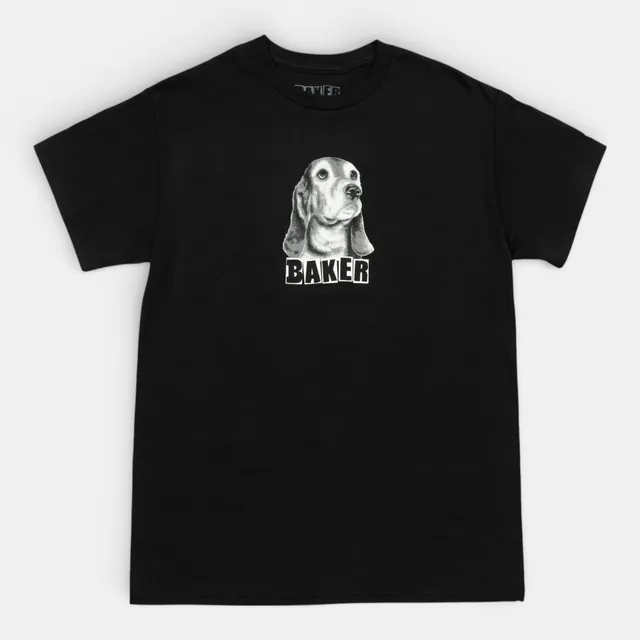 baker-skateboards-man-s-bff-black-tee-t-shirt-nera-art-elise-hedge image 1