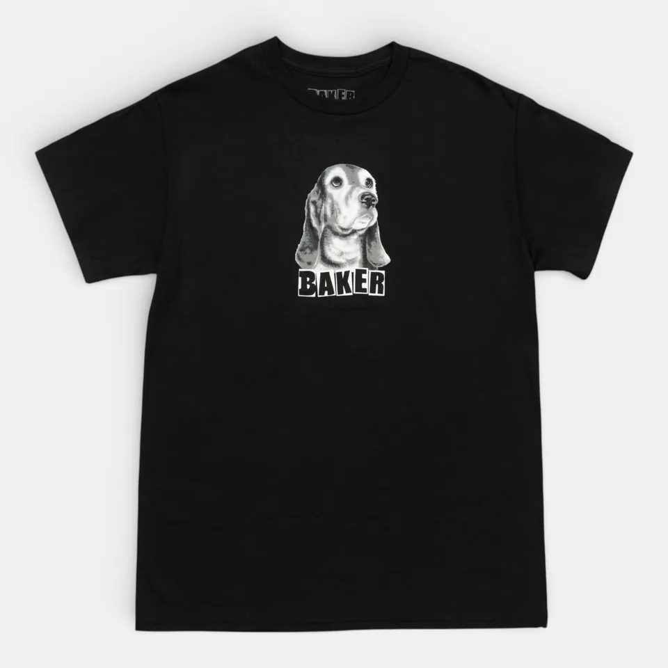 baker-skateboards-man-s-bff-black-tee-t-shirt-nera-art-elise-hedge image 1