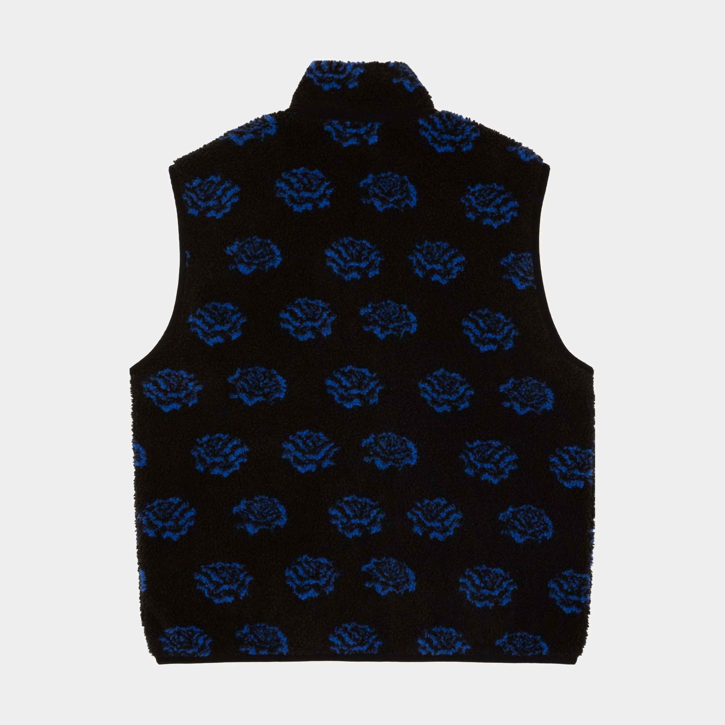 santa-cruz-skateboards-freestyle-gilet-pile-sherpa-zip-unisex image 2