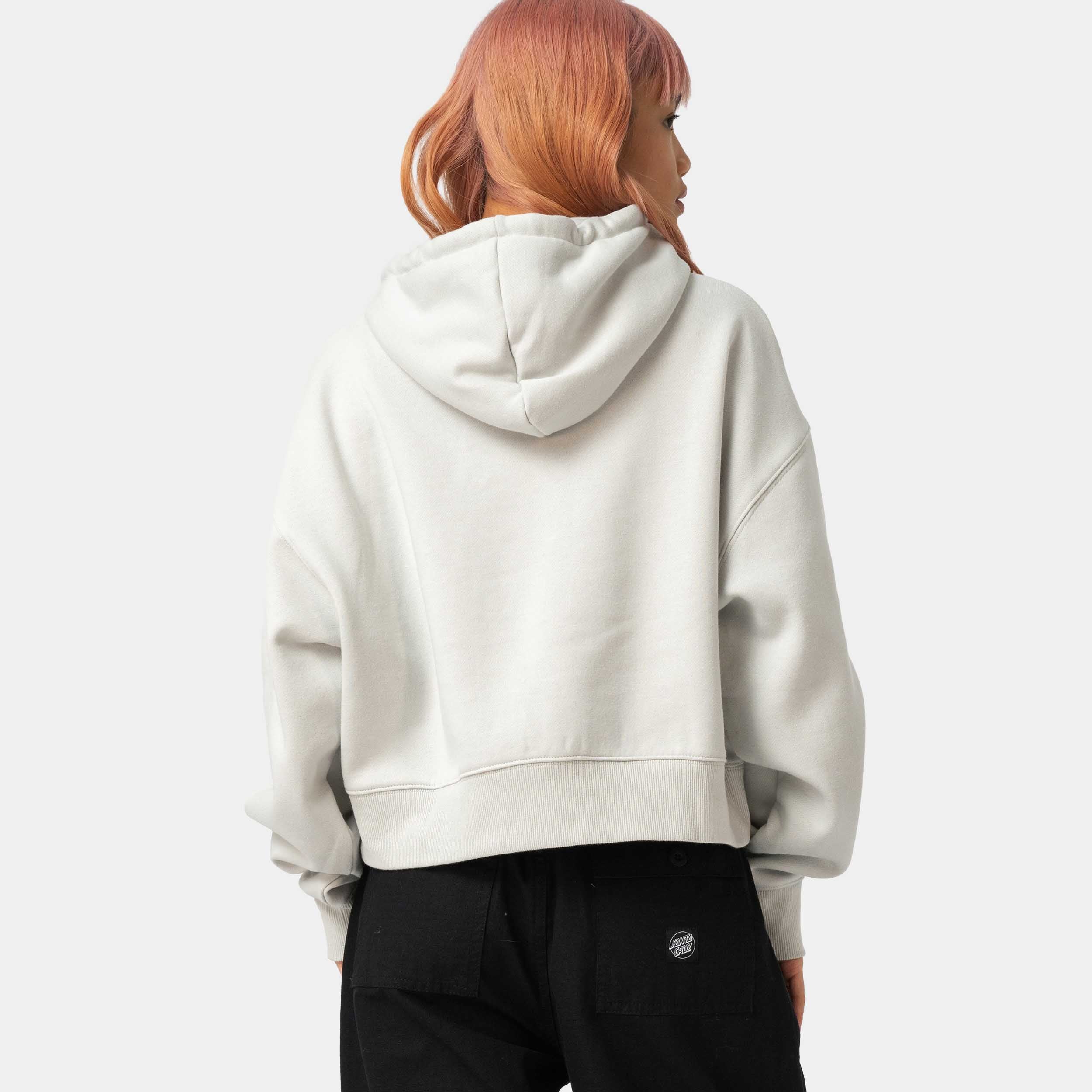 santa-cruz-skateboards-love-script-felpa-con-cappuccio-donna image 3