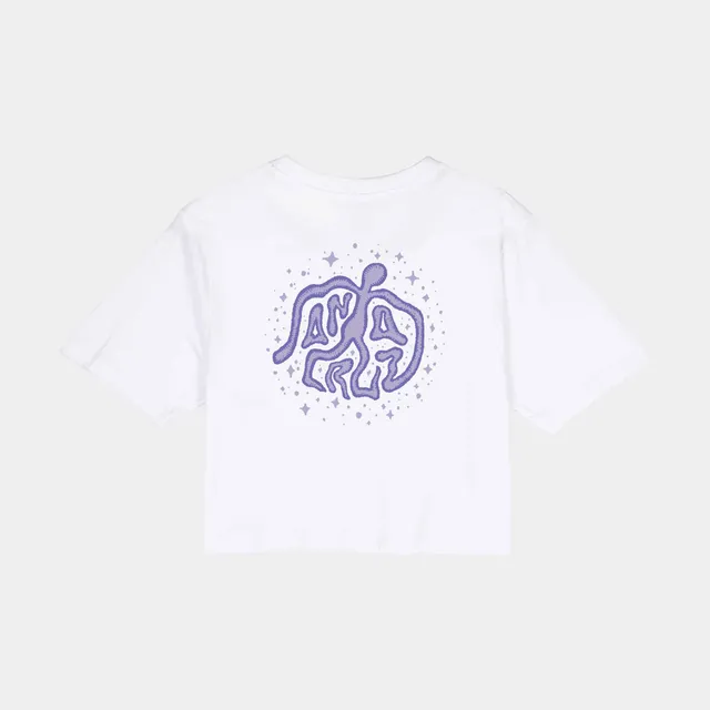 santa-cruz-skateboards-aura-t-shirt-donna-maglietta-cropped-boxy-fit-in-cotone image 1
