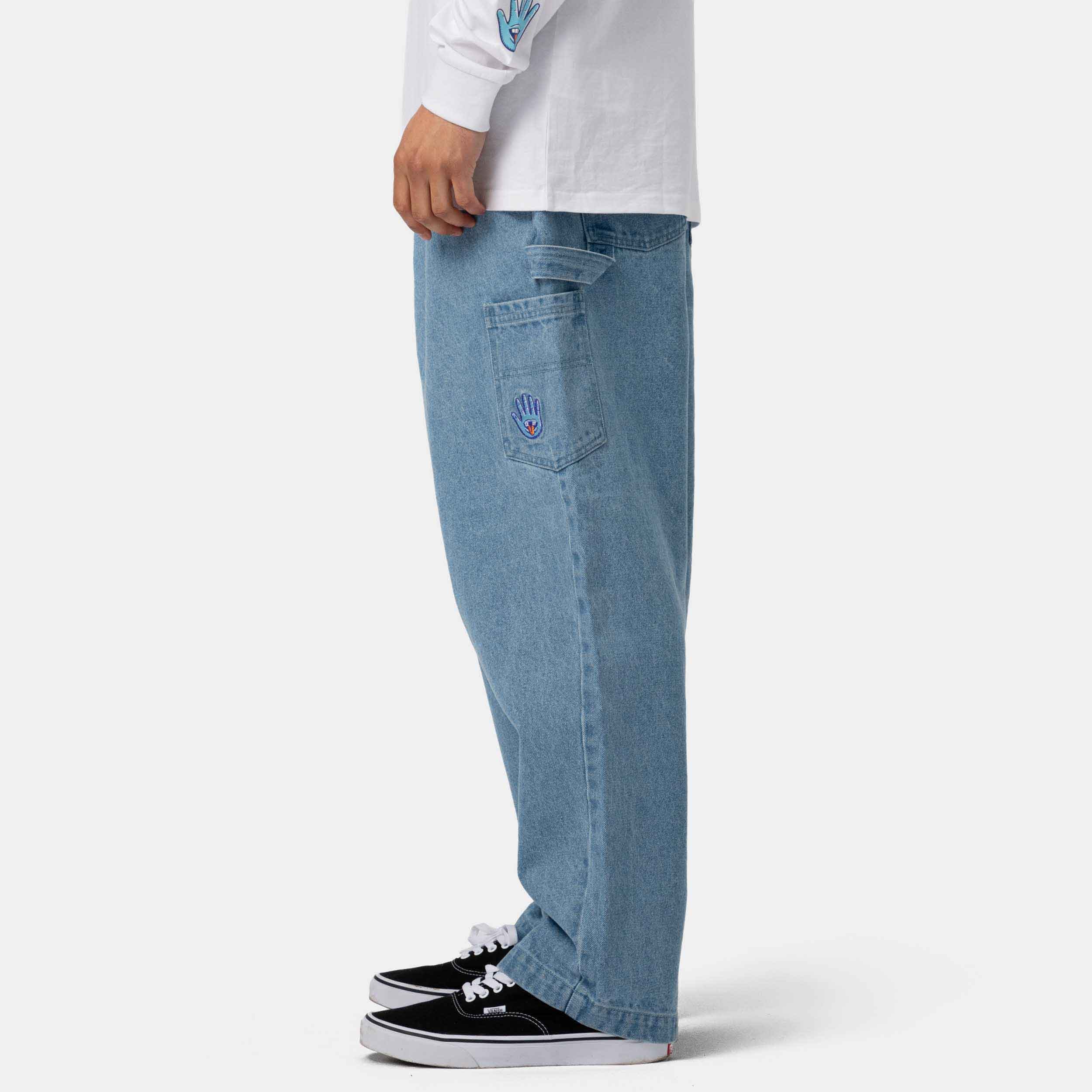 santa-cruz-skateboards-tripper-carpenter-big-pants-denim-baggy image 4