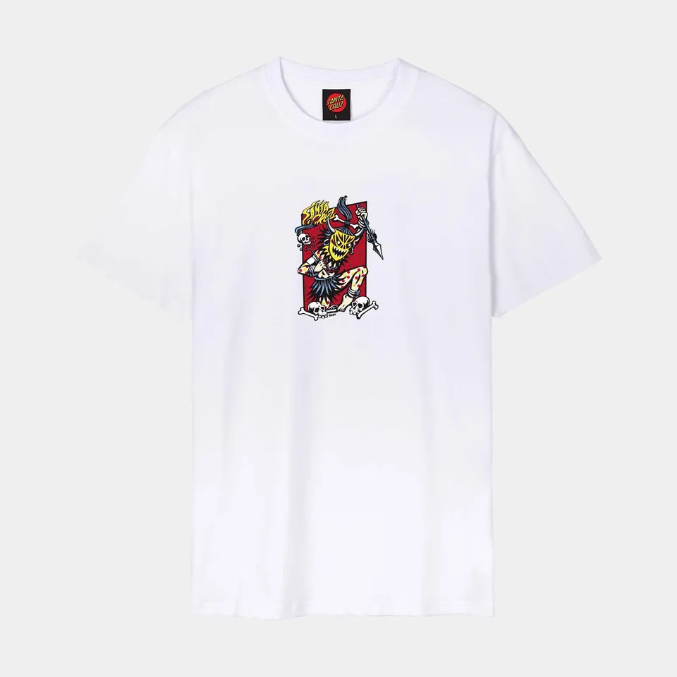 santa-cruz-skateboards-salba-voodoo-frame-t-shirt-uomo-cotone-bio image 1