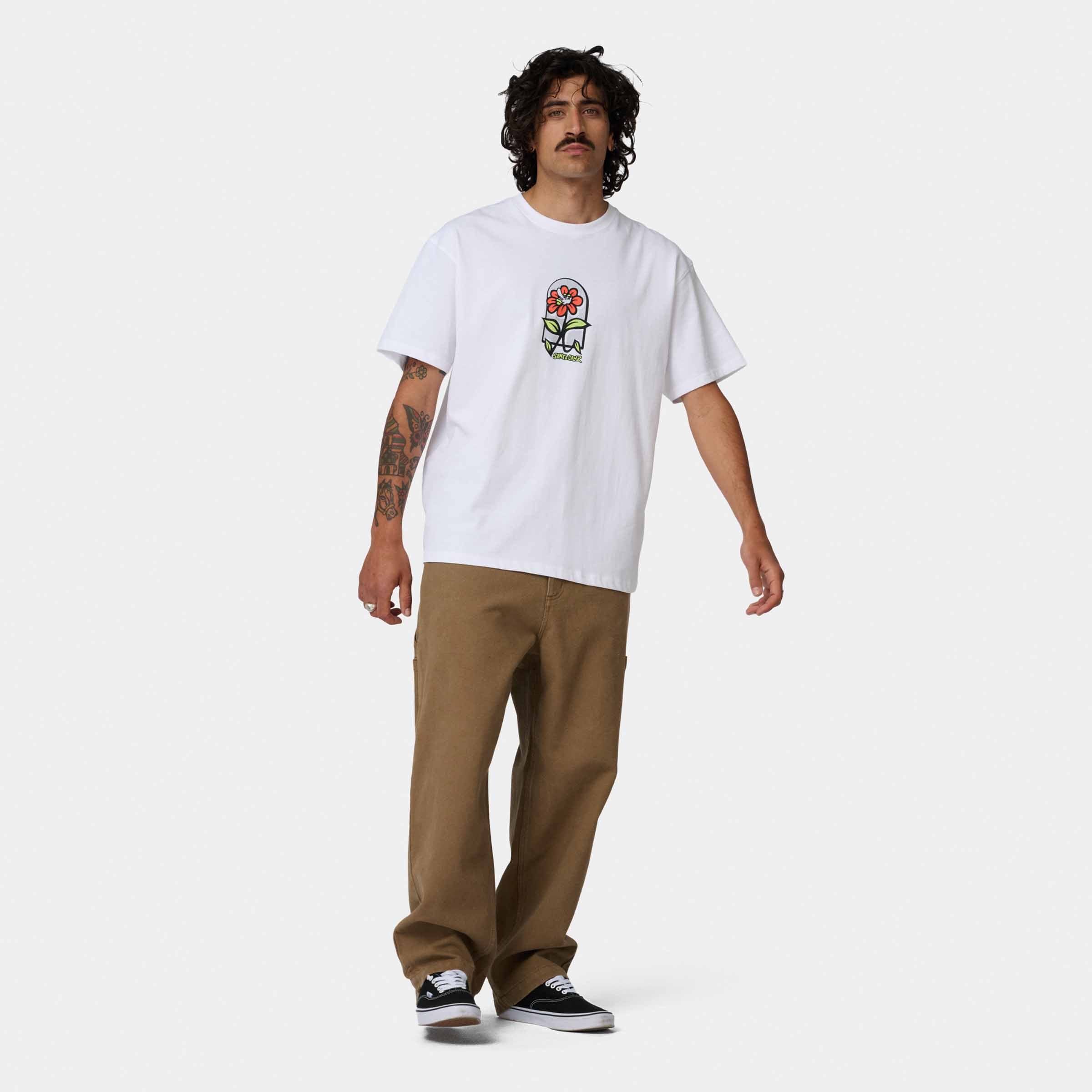 santa-cruz-skateboards-delfino-flower-guy-t-shirt-uomo-maglietta-loose-fit-in-co image 5