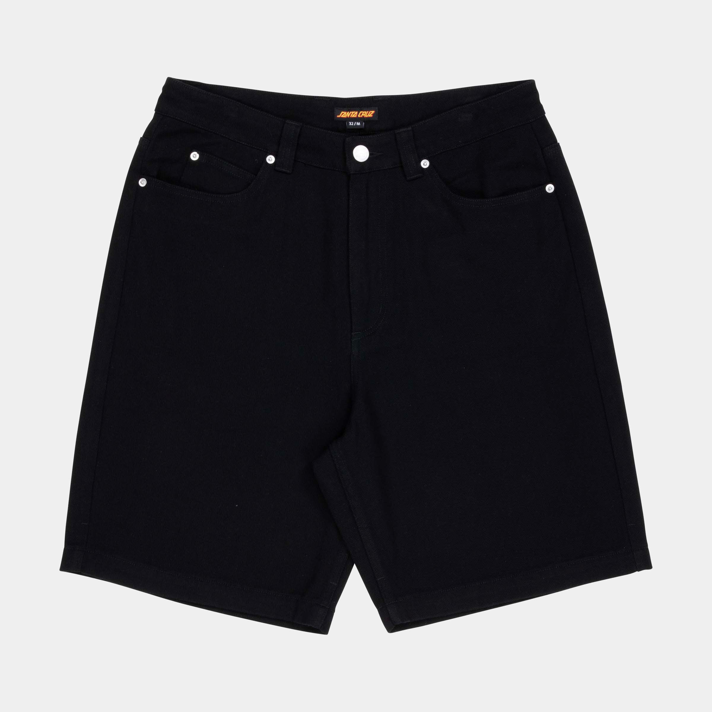 santa-cruz-skateboards-big-shorts-uomo-shorts-baggy-in-twill-di-cotone image 1