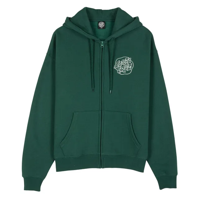 santa-cruz-skateboards-fever-dream-mono-dot-felpa-hoodie-zip-donna image 1