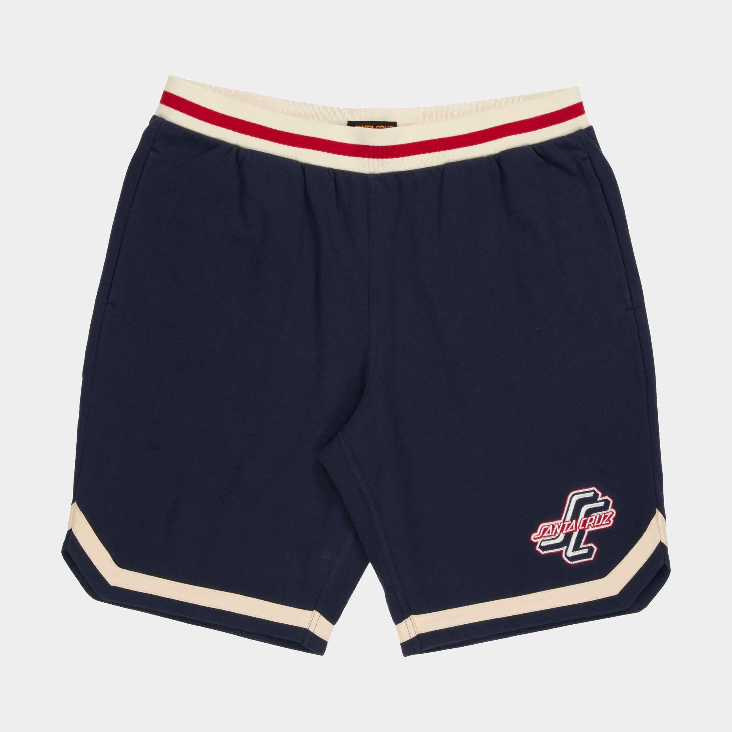 santa-cruz-skateboards-outer-ogsc-pantaloncini-baseball-uomo image 1