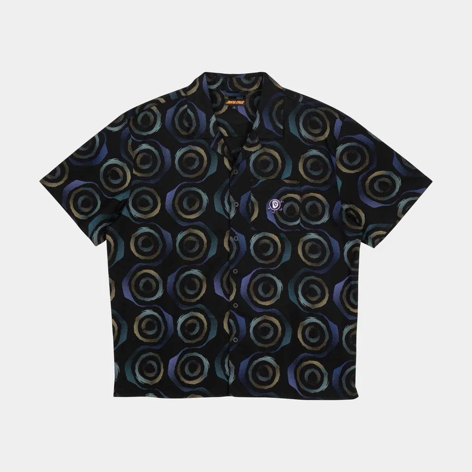 santa-cruz-skateboards-vertigo-short-sleeve-haze-shirt image 1