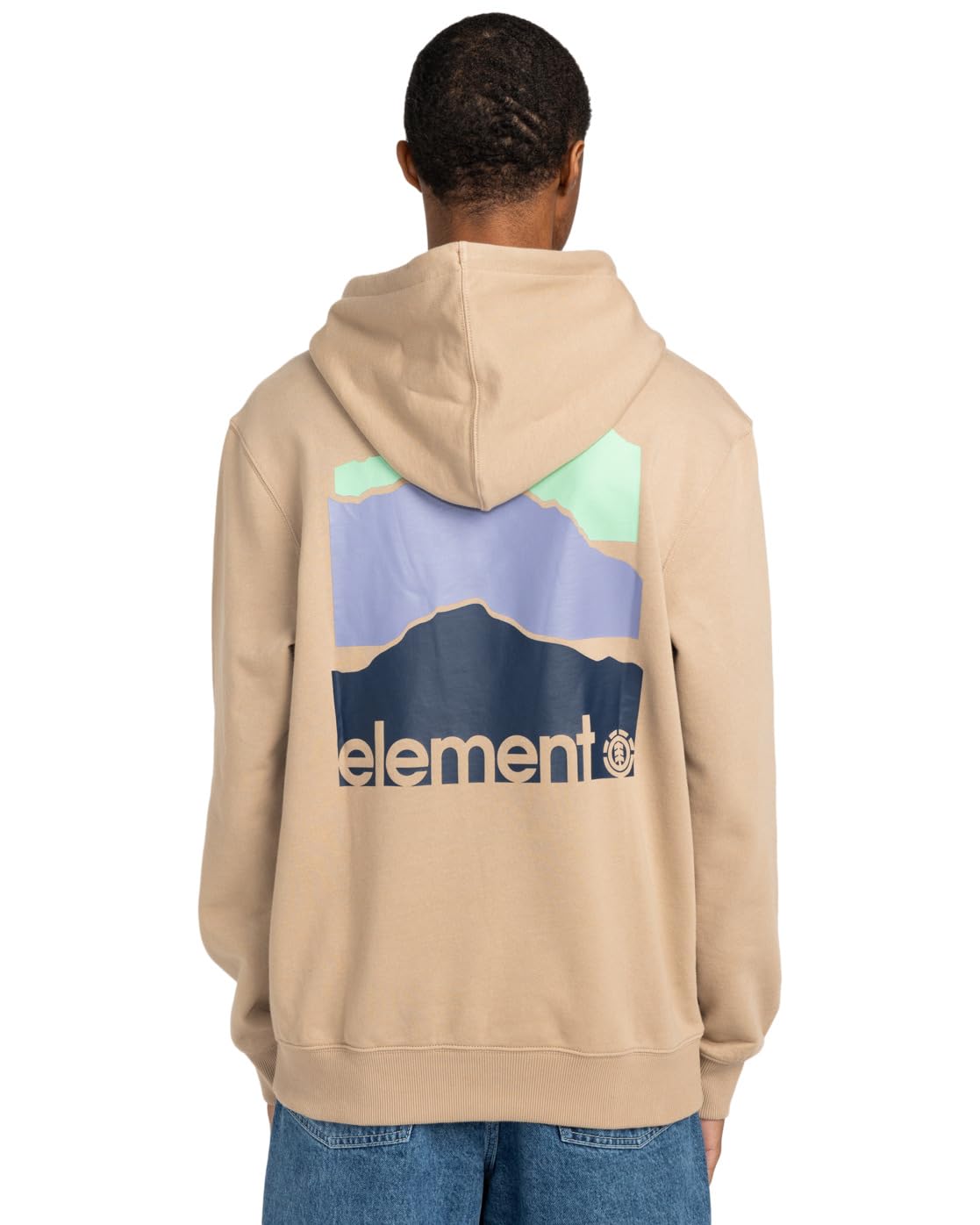 element-cornell-3-horizons-felpa-con-cappuccio-uomo image 5