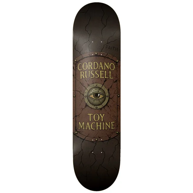 toy-machine-cordano-russell-faith-8-75-deck-skateboard image 1