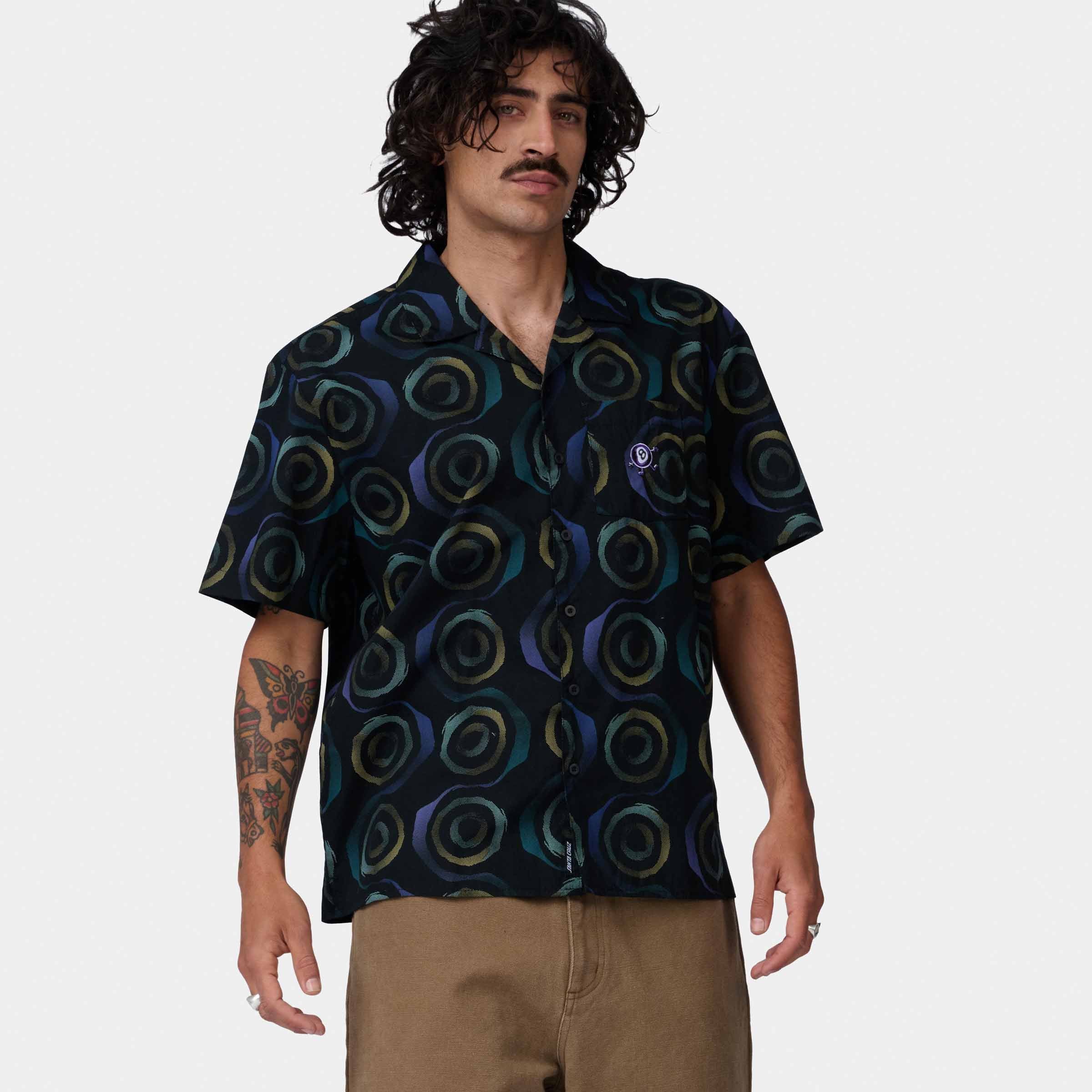 santa-cruz-skateboards-vertigo-short-sleeve-haze-shirt image 3