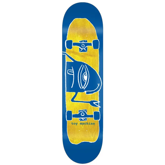 toy-machine-hello-sect-blue-8-00-tavola-skateboard-deck image 1