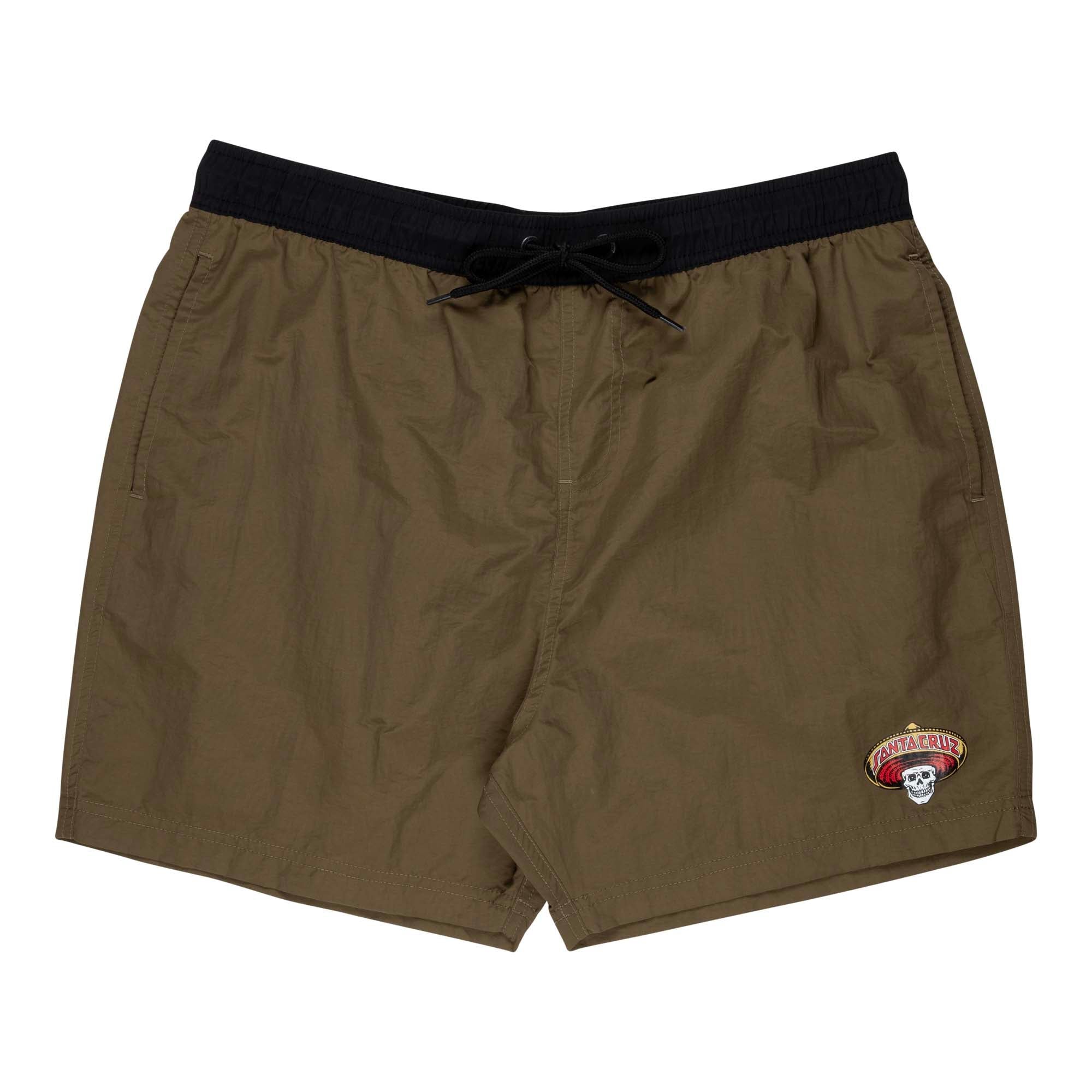 santa-cruz-skateboards-guzman-skull-swim-shorts-costume-mare-uomo image 1