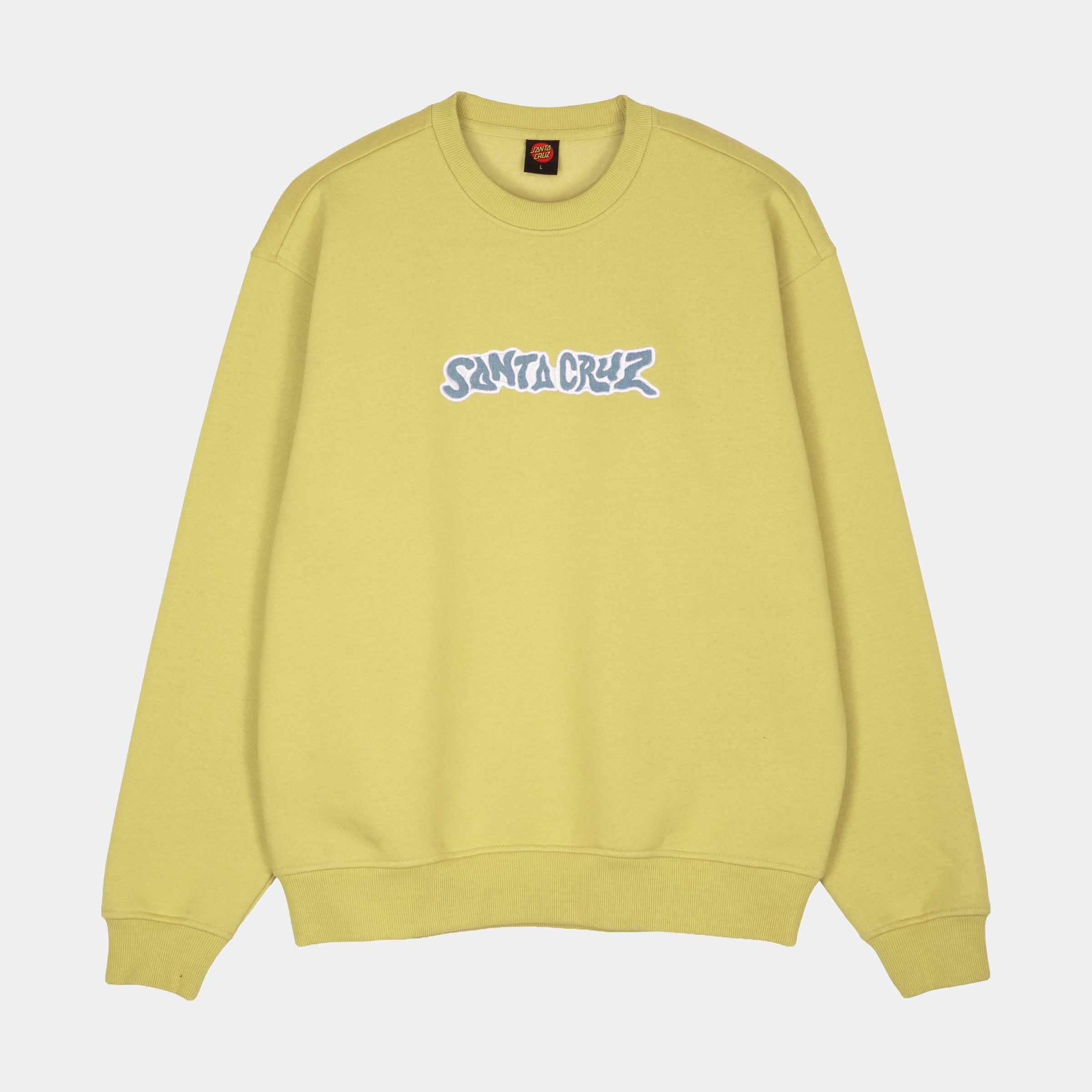 santa-cruz-skateboards-patch-strip-felpa-crew image 1