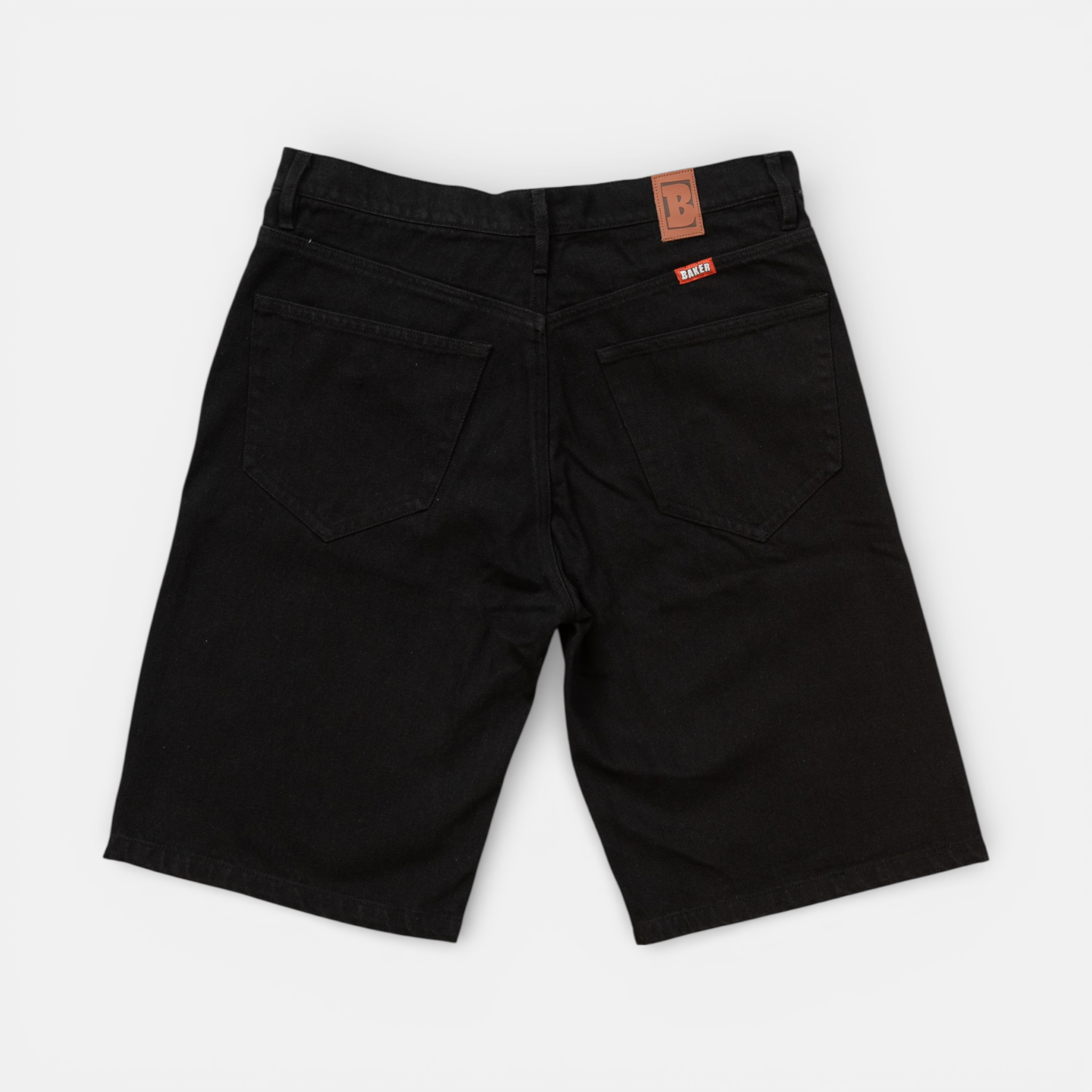 baker-skateboards-warner-jean-shorts-denim-nero image 2