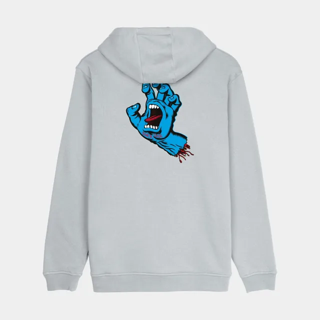 santa-cruz-skateboards-screaming-hand-chest-hoodie-felpa-cappuccio-uomo image 1