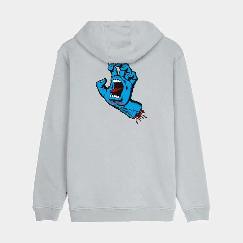 santa-cruz-skateboards-screaming-hand-chest-hoodie-felpa-cappuccio-uomo image 1