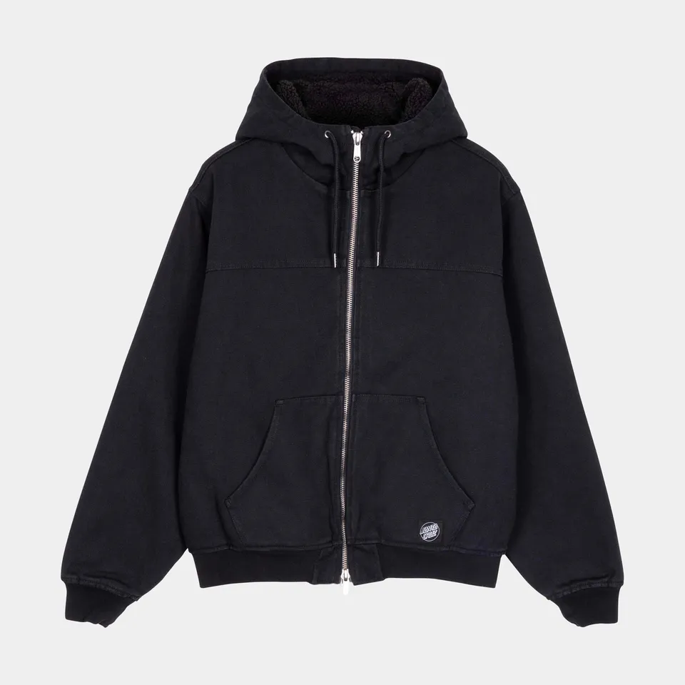 santa-cruz-skateboards-ember-giacca-hooded-zip-sherpa image 1