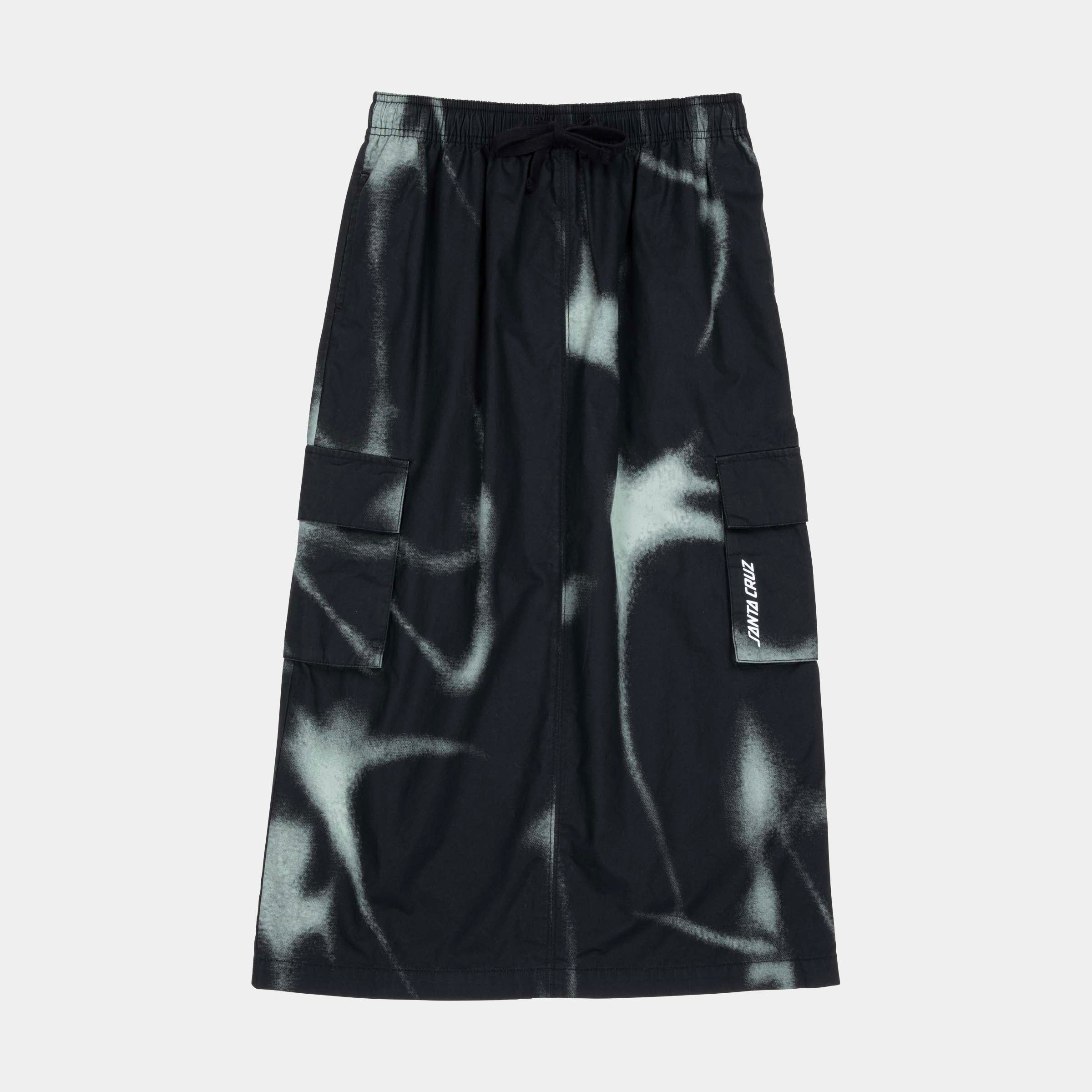 santa-cruz-skateboards-strip-cargo-skirt-gonna-midi-cargo-donna image 1