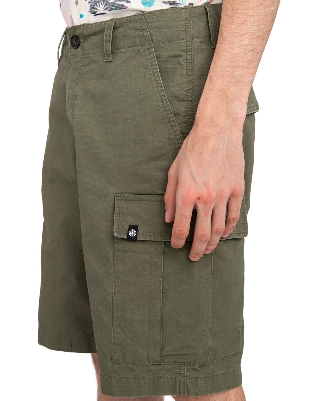 element-legion-cargo-pantaloncini-uomo-in-ripstop-cotone image 4