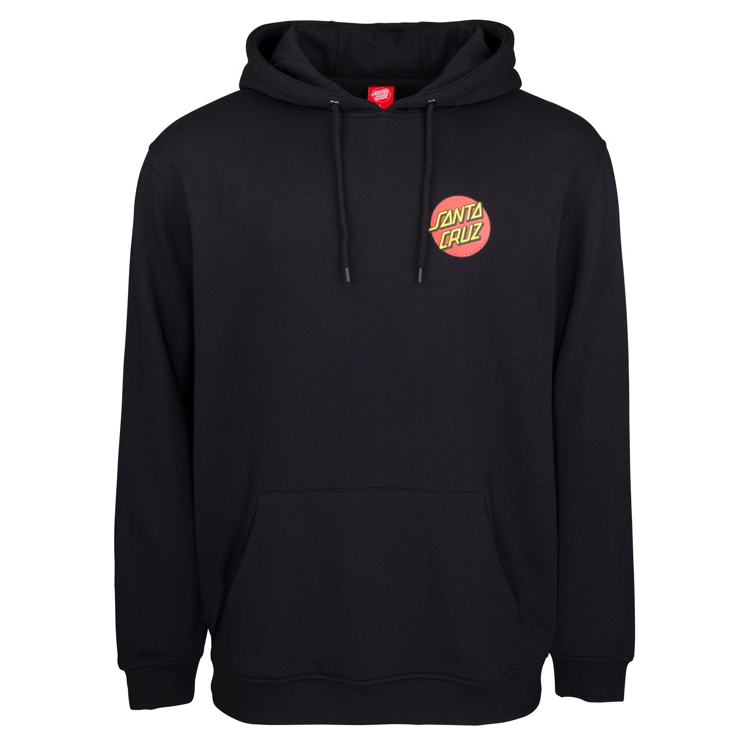 santa-cruz-skateboards-classic-dot-chest-felpa-con-cappuccio-uomo image 5