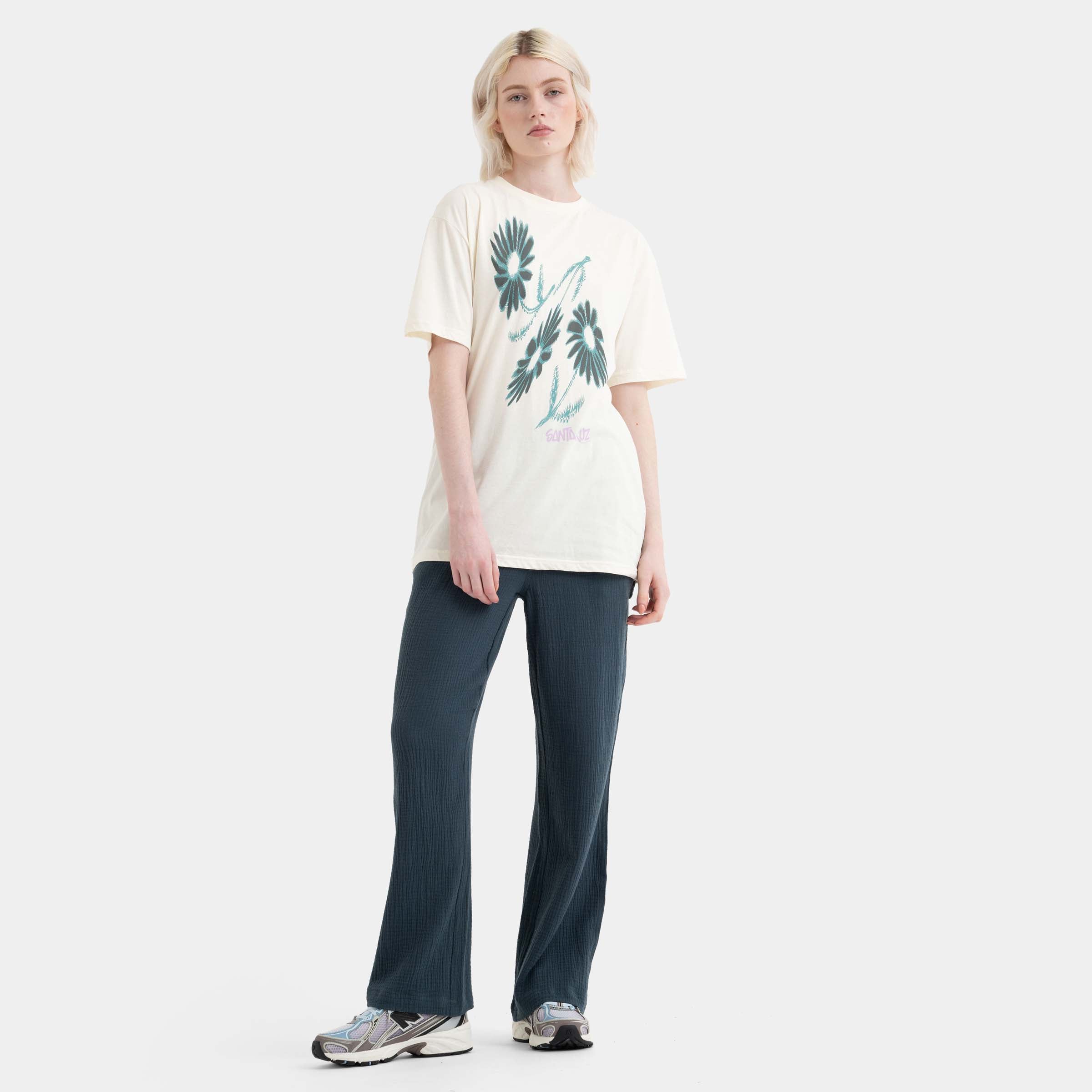 santa-cruz-skateboards-dizzy-daisy-front-t-shirt-t-shirt-donna-relaxed-fit image 6