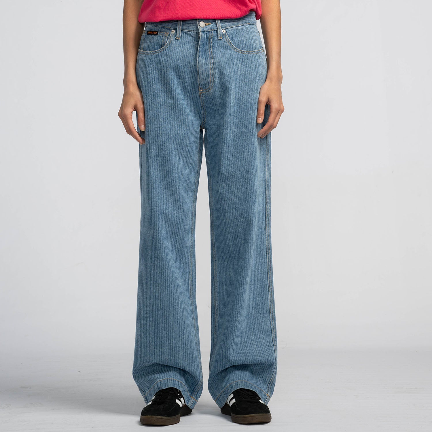santa-cruz-skateboards-classic-baggy-jeans-blue-stripe image 3