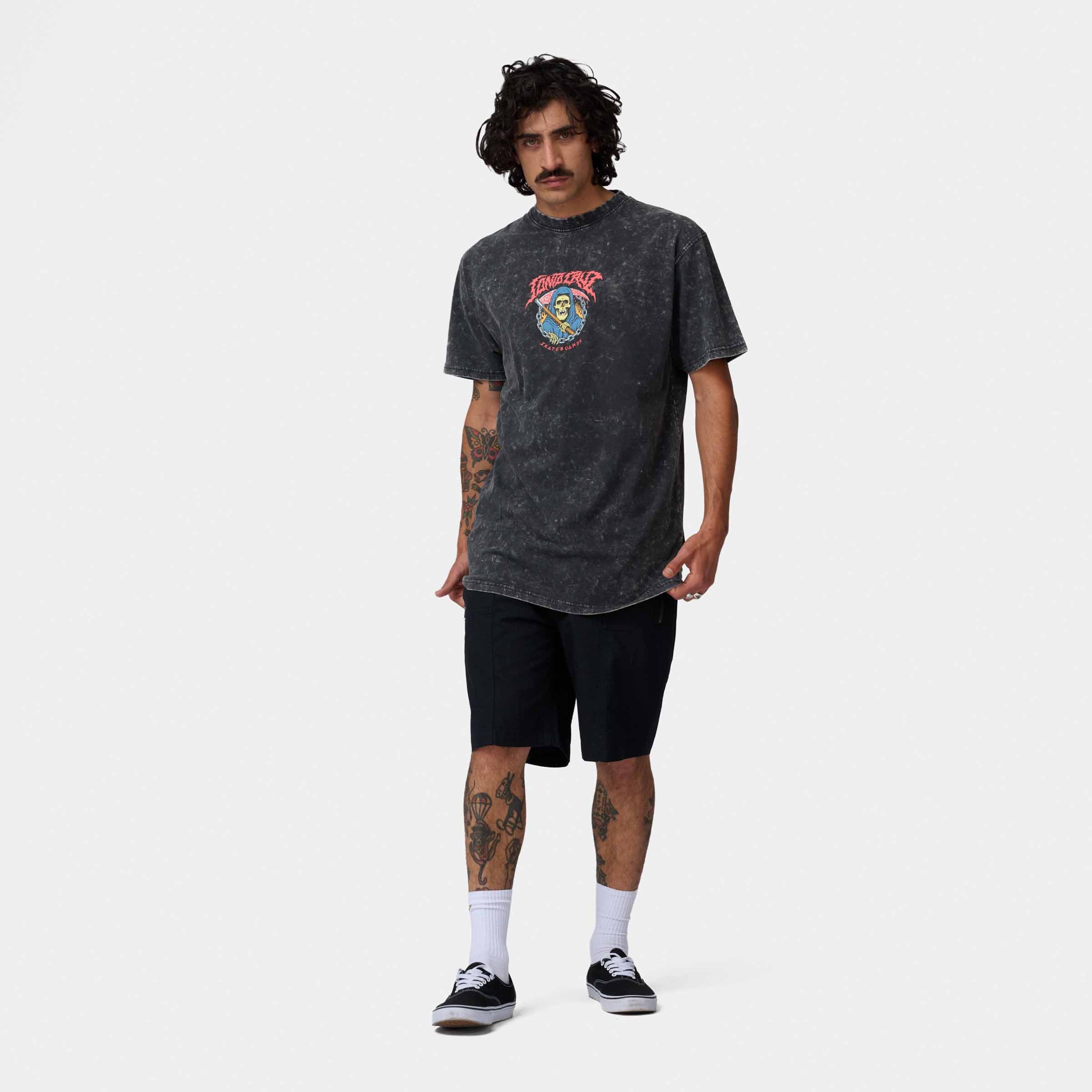 santa-cruz-skateboards-out-of-time-front-t-shirt-maglietta-grafica-frontale image 5