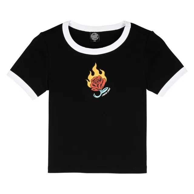 santa-cruz-skateboards-lucky-rose-ringer-t-shirt-donna-cropped image 1