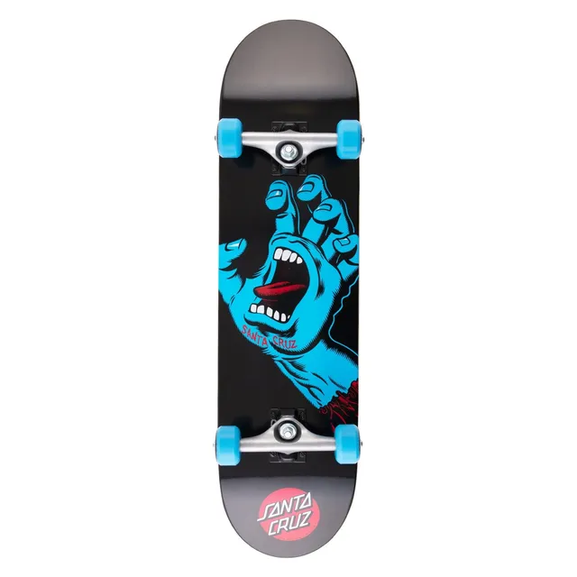 santa-cruz-skateboards-screaming-hand-full-complete-skateboard-8in-x-31-25in image 1