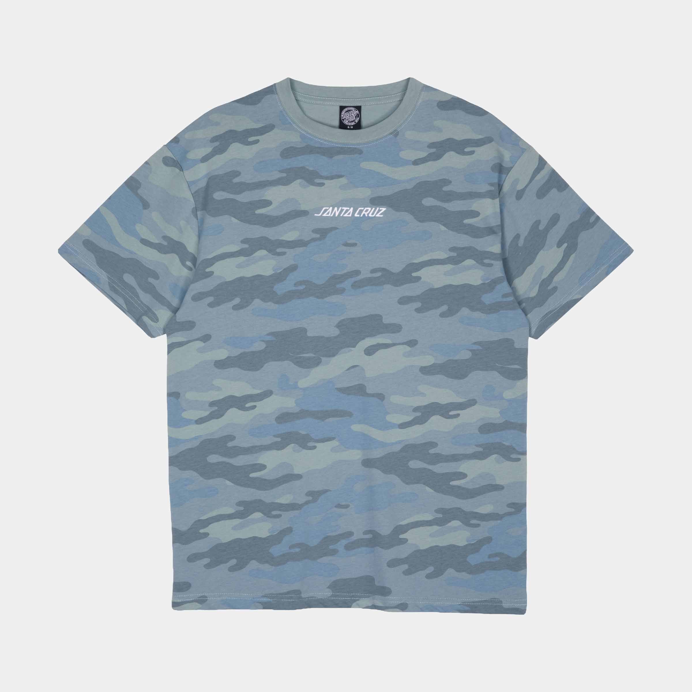 santa-cruz-skateboards-strip-emb-t-shirt-maglietta image 1