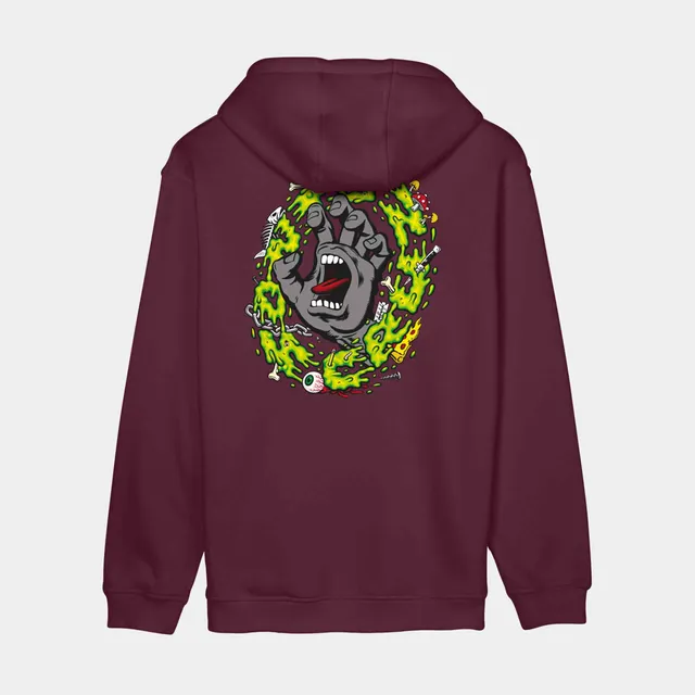 santa-cruz-skateboards-slime-scream-hoodie-felpa-con-cappuccio-regular-fit image 1