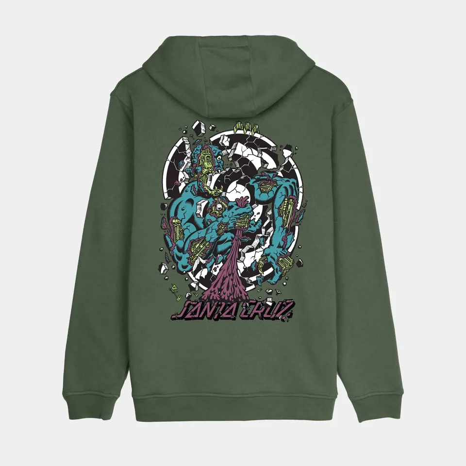 santa-cruz-skateboards-roskopp-dissect-strip-hoodie-felpa-con-cappuccio image 1