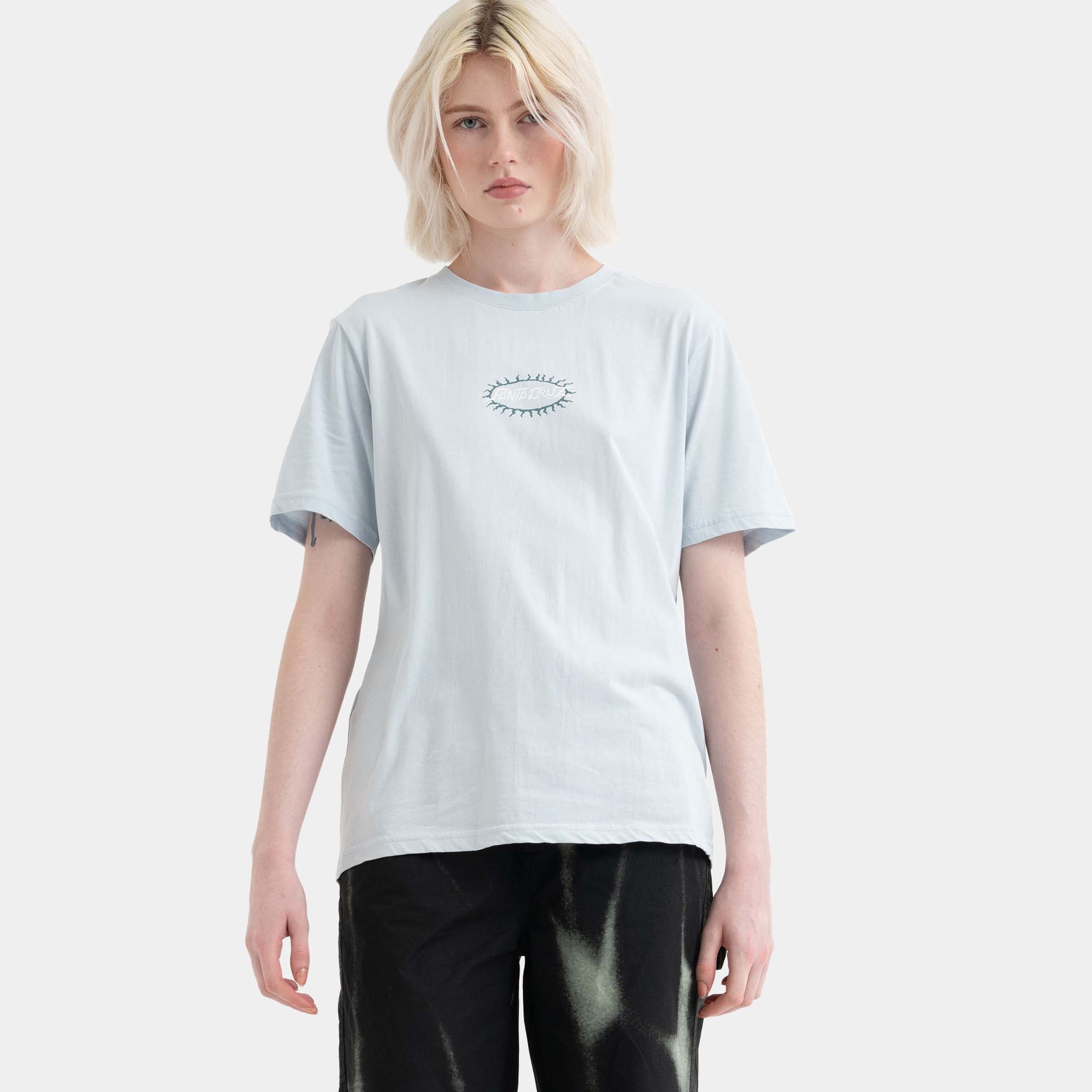 santa-cruz-skateboards-acid-oval-dot-t-shirt image 3
