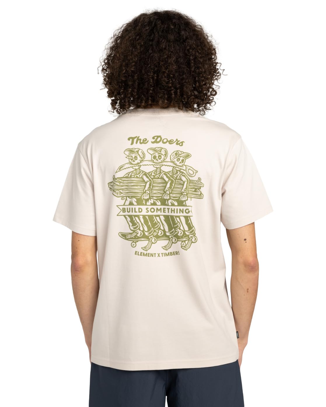 element-timber-skeleton-gang-ss-maglietta-uomo-crail image 2