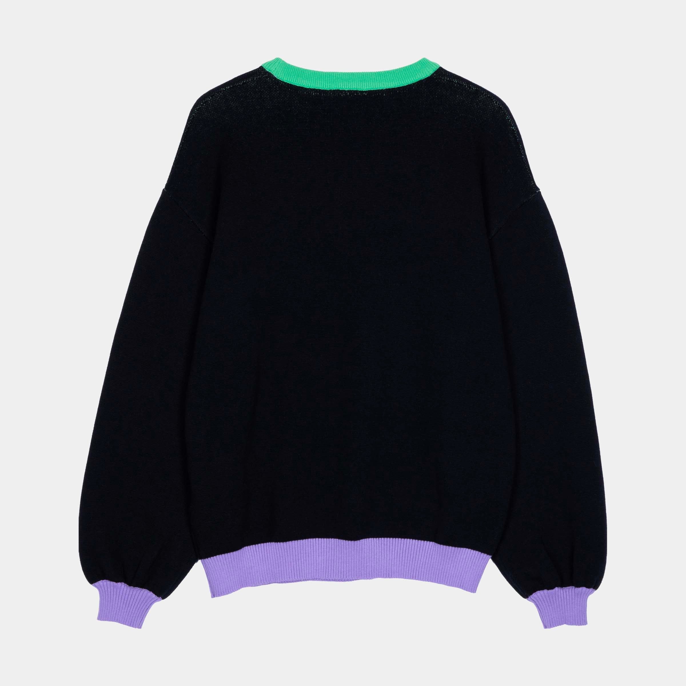santa-cruz-skateboards-field-butterfly-knit-crew-maglia-donna image 2