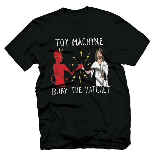 toy-machine-bury-the-hatchet-tee-t-shirt-skate image 1