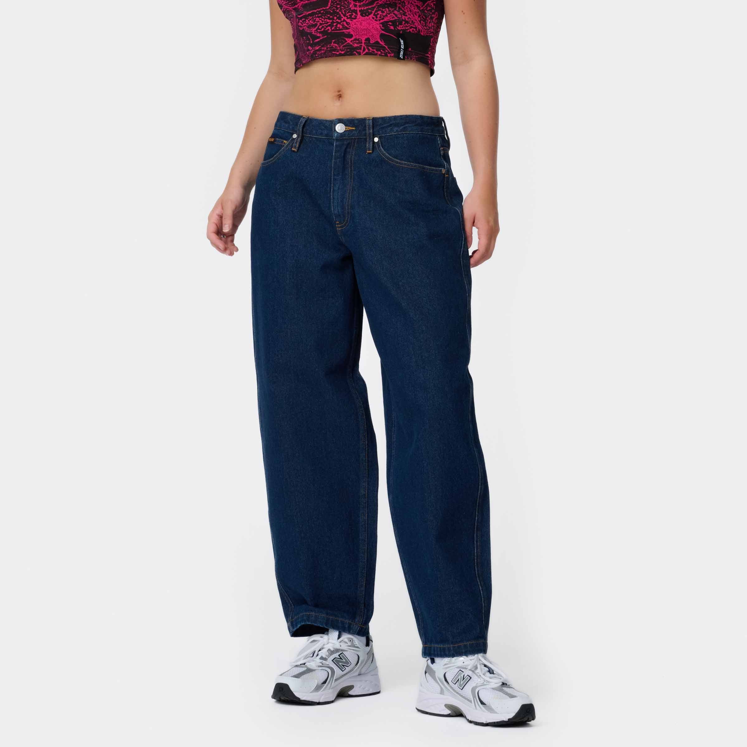santa-cruz-skateboards-classic-barrel-pant-pantalone-loose-fit-mid-rise image 3