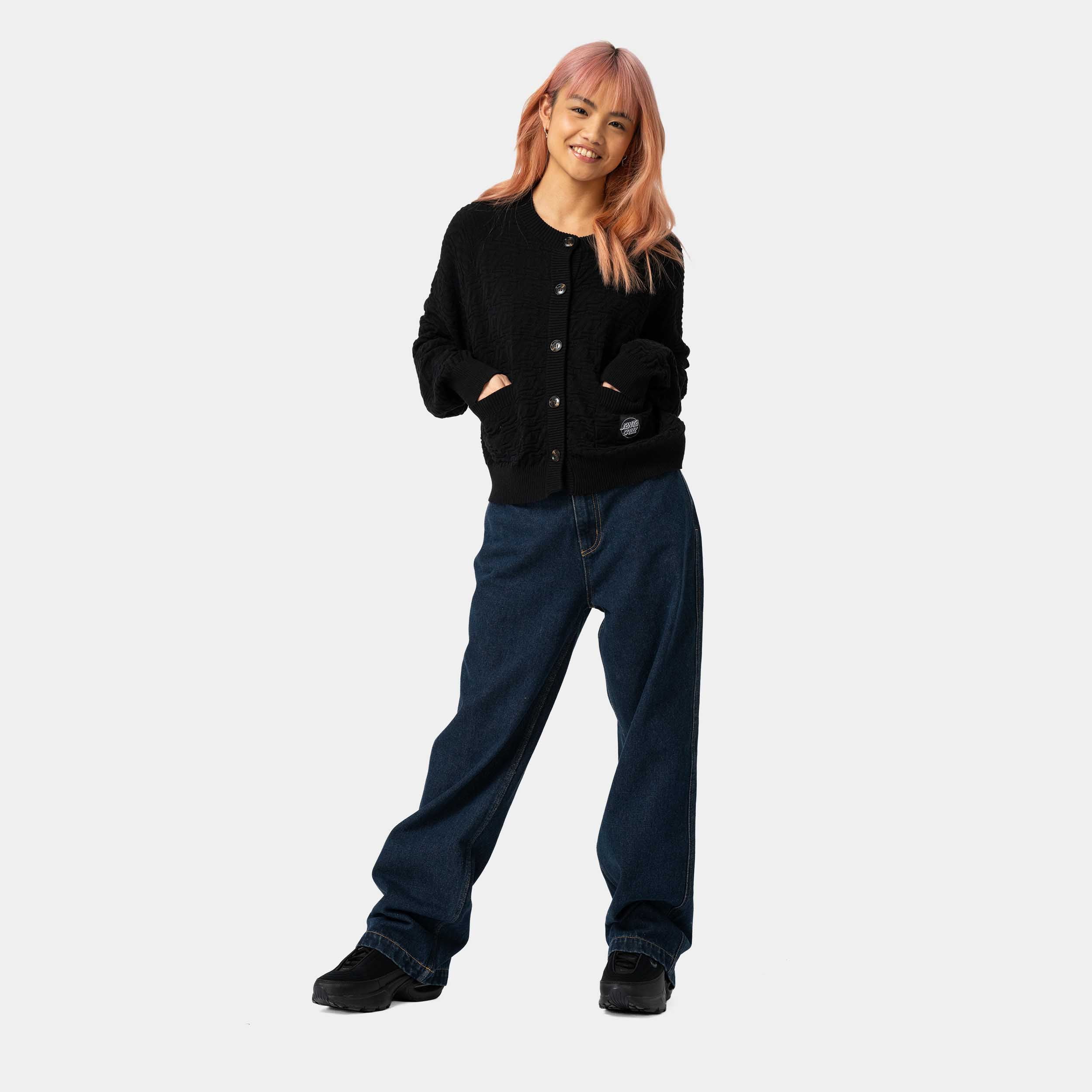 santa-cruz-skateboards-wharf-knit-cardigan-donna image 5