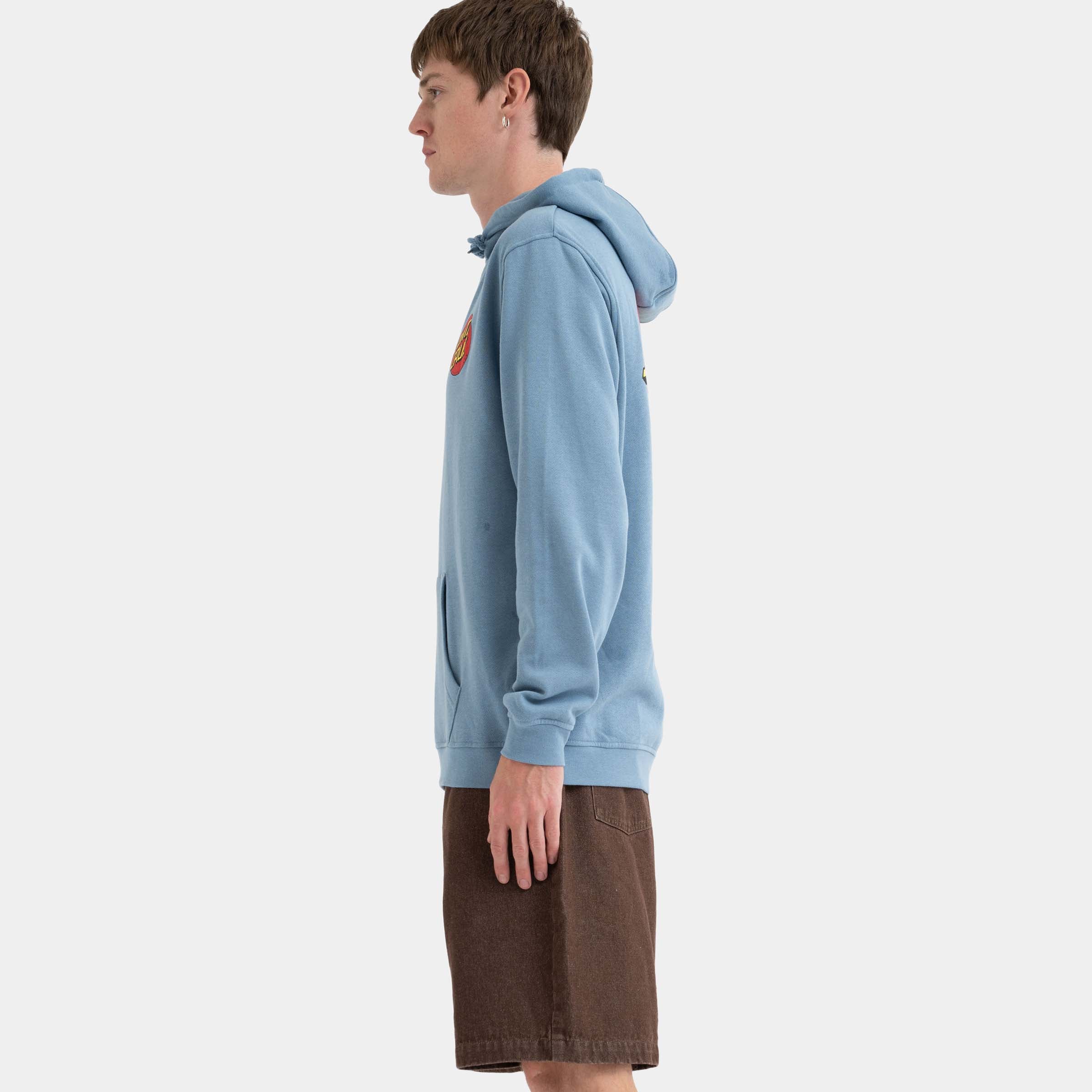santa-cruz-skateboards-classic-dot-chest-hoodie-felpa-cappuccio image 4