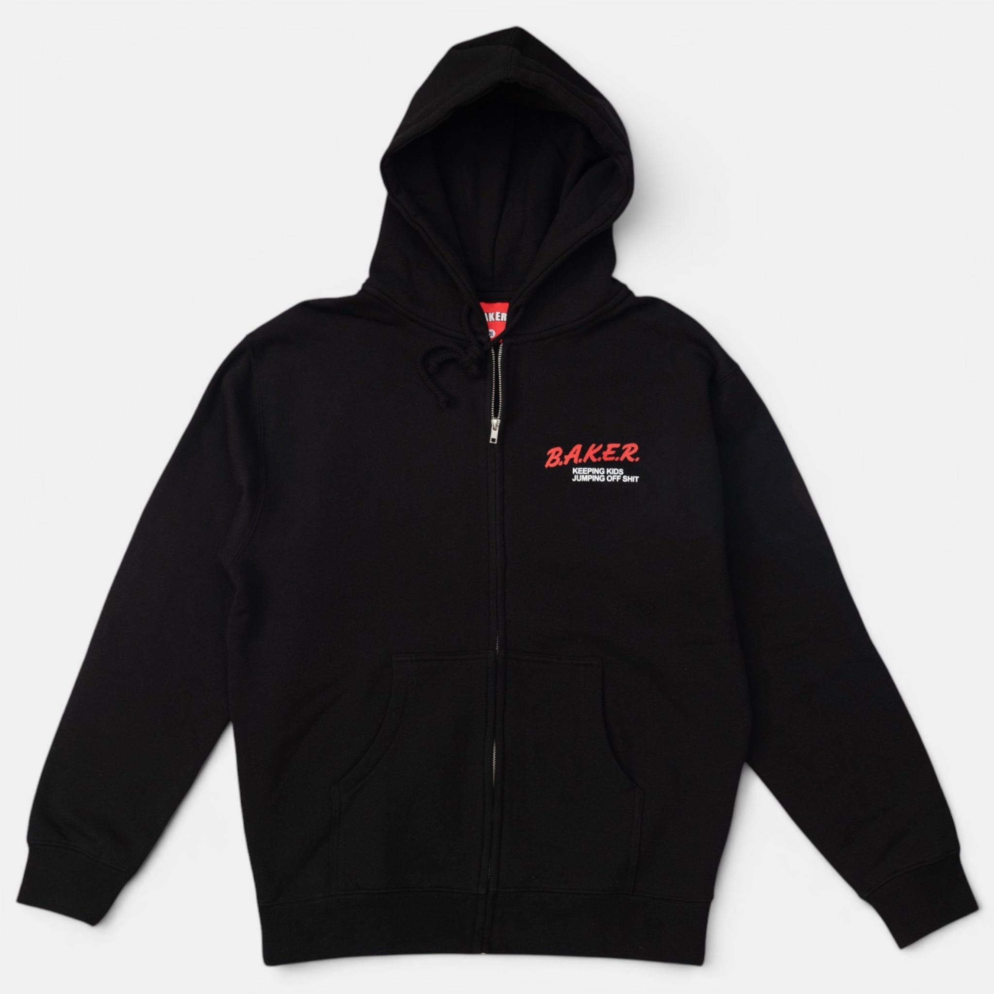baker-skateboards-narc-zip-up-hoodie-felpa-con-cappuccio-full-zip image 1