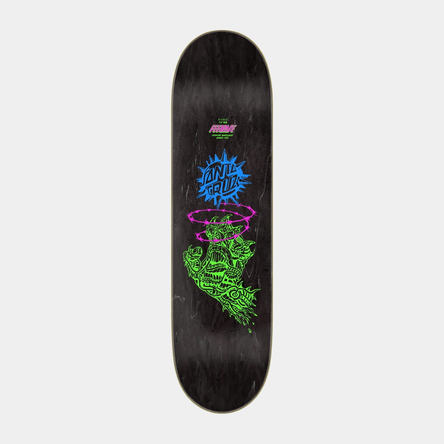 santa-cruz-skateboards-scourge-hand-feelbase-tavola-skateboard-8-x-30-5 image 2