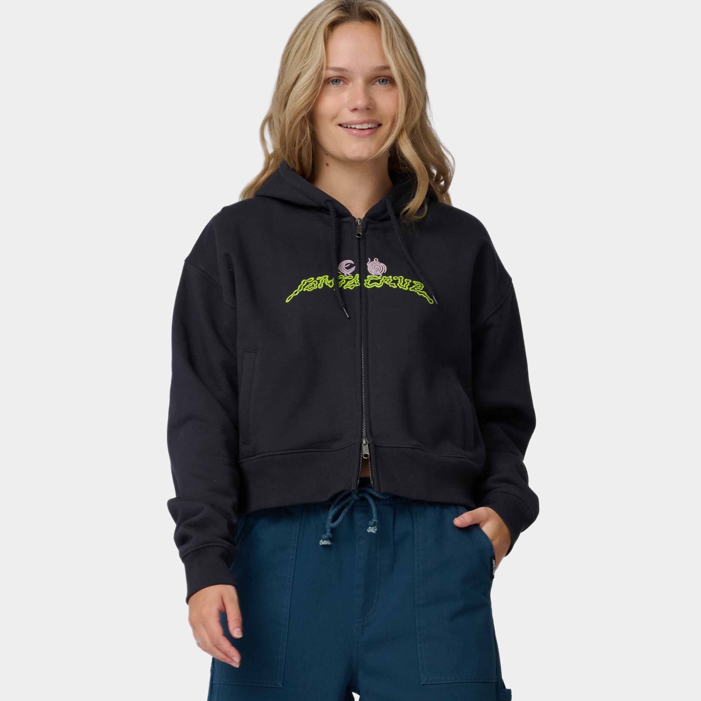 santa-cruz-skateboards-natural-bridges-felpa-con-zip-donna image 3