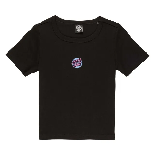 santa-cruz-skateboards-other-dot-emb-t-shirt-donna-fit-anni-90 image 1