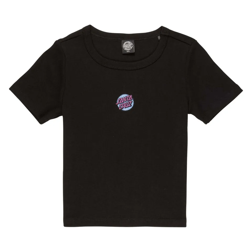 santa-cruz-skateboards-other-dot-emb-t-shirt-donna-fit-anni-90 image 1