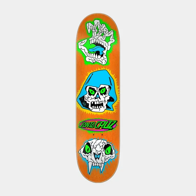 santa-cruz-skateboards-scribble-head-feelbase-tavola-skateboard-7-75-x-30-25 image 1