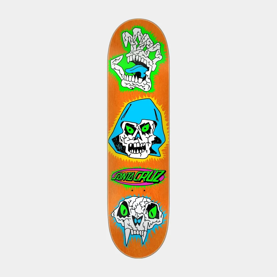 santa-cruz-skateboards-scribble-head-feelbase-tavola-skateboard-7-75-x-30-25 image 1